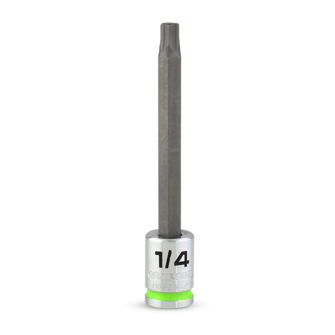 Image 1 of 1/4'' - 3/8'' Drive Long RPT Hex Bit Socket