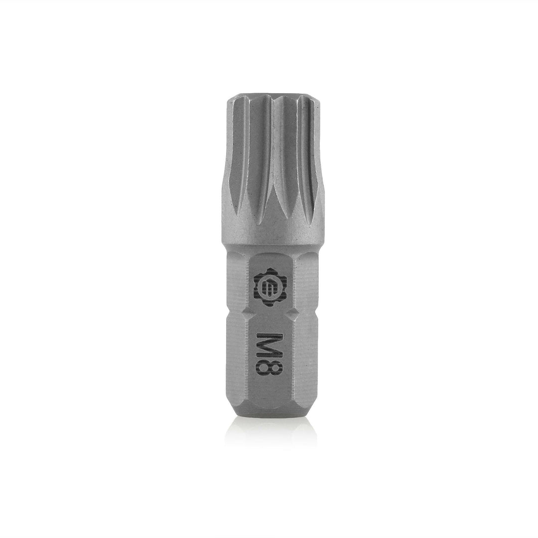 M8 - 1/4" Hex Dr RPT Triple Square Bit.