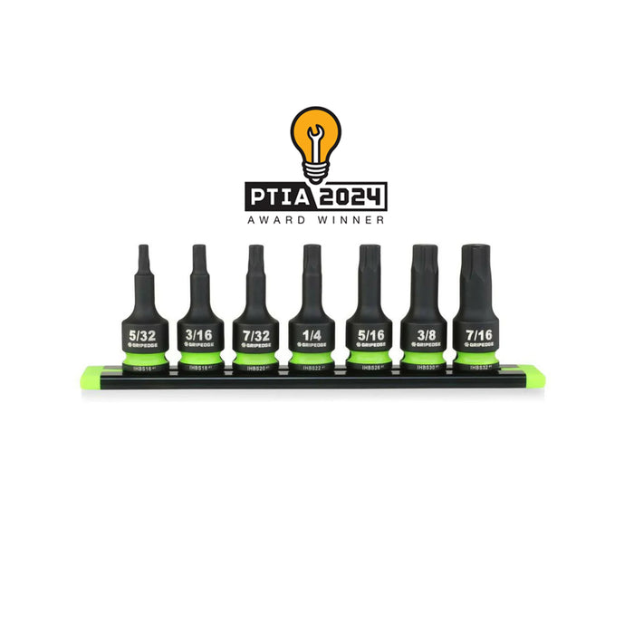 RPT Impact Hex Driver Set - 7-Pc 3/8’’ Drive Short SAE