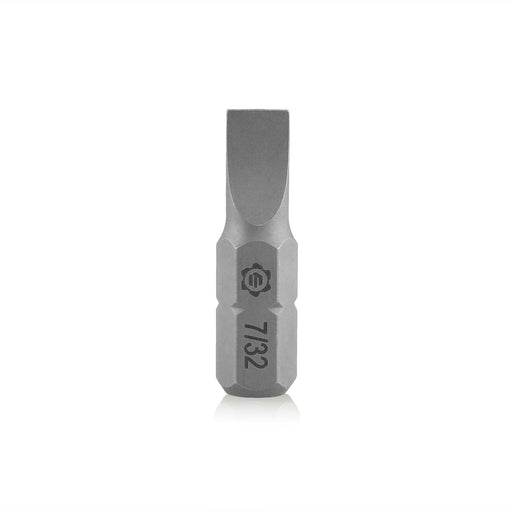 7/32" - 1/4" Hex Dr Slotted Bit.