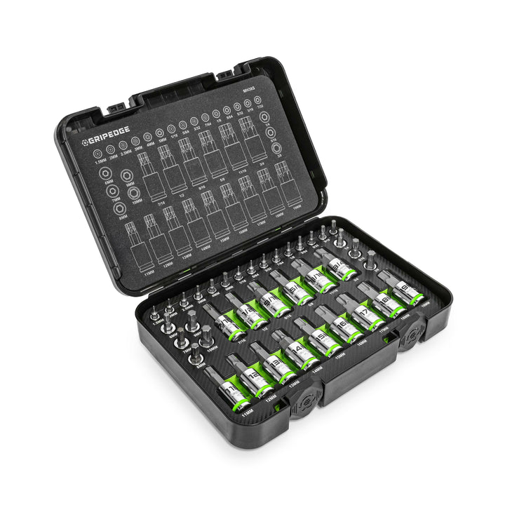 Image 3 of 38-PC Master RPT Hex Bit Socket Set