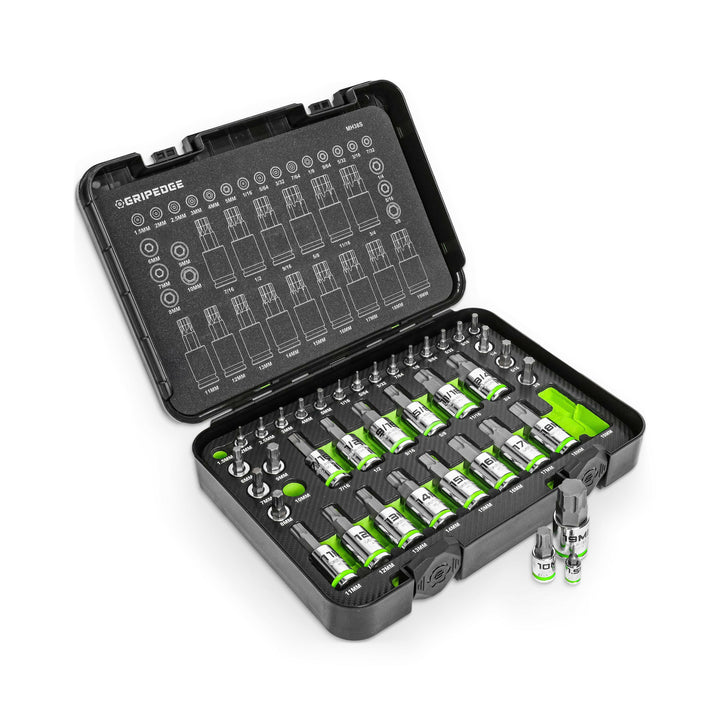 Image 2 of 38-PC Master RPT Hex Bit Socket Set