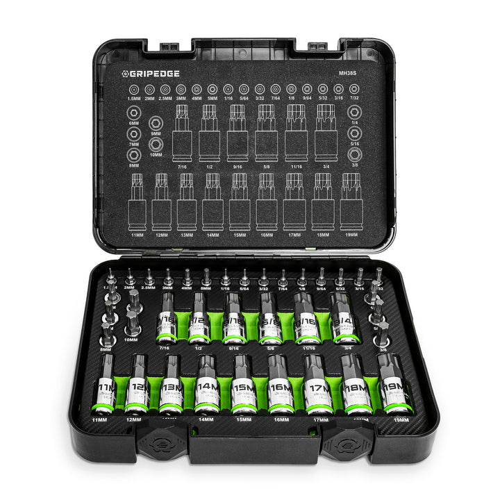 38-PC Master RPT Hex Bit Socket Set